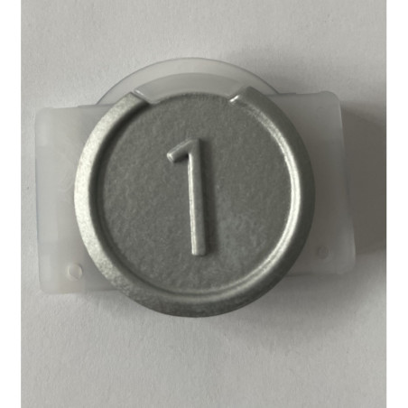 KM720205G01-KM720205G01P PASTILLE KONE METALLIQUE "1" MATE