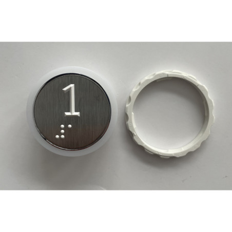 10082652 - BUTTON DOT STANDARD "1"