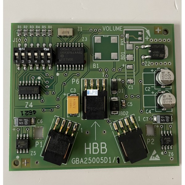 GBA25005D10 - REMOTE HBB PALIERE GEN2 BOUTONS HALL SANS buzzer OTIS