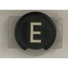 KM720246G64  BOUTON POUSSOIR LCE SYMBOL  "E" BICOLOR
