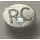 KM870820G155 pastille ronde tactile Kone SYM "RC"