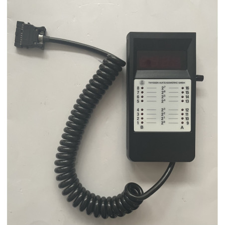 Outil pour réglage des paramètres de la manoeuvre TCI-TCM 6500099030 THYSSEN