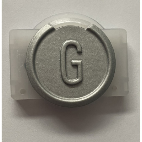 KM720205G66P PUSH BUTTON METAL  SYMBOL "G" KONE