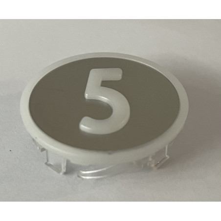 KM804340G005  PASTILLE MILKY BLANC SYM "5" KONE