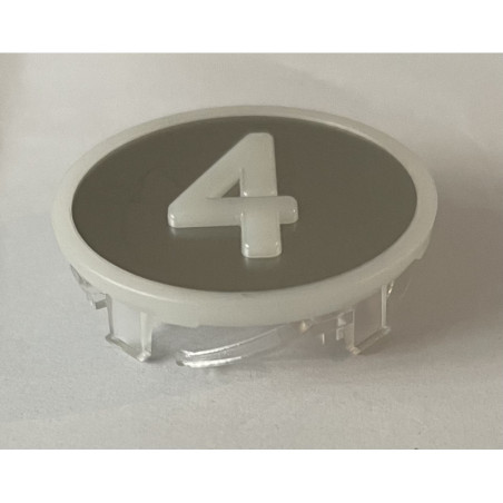 PASTILLE MILKY SYM "4" blanc KONE