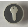 KM804340G087 PASTILLE ,BLANC SYM TOUCHE MENU "-6"