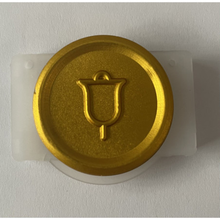 KM720208G01 BOUTON POUSSOIR LCE SYMBOLE BICOLORE ALARME KONE