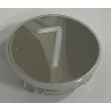 KM870820G007 PRESSEL,ROUND BRUSHED TACTILE 7 KONE