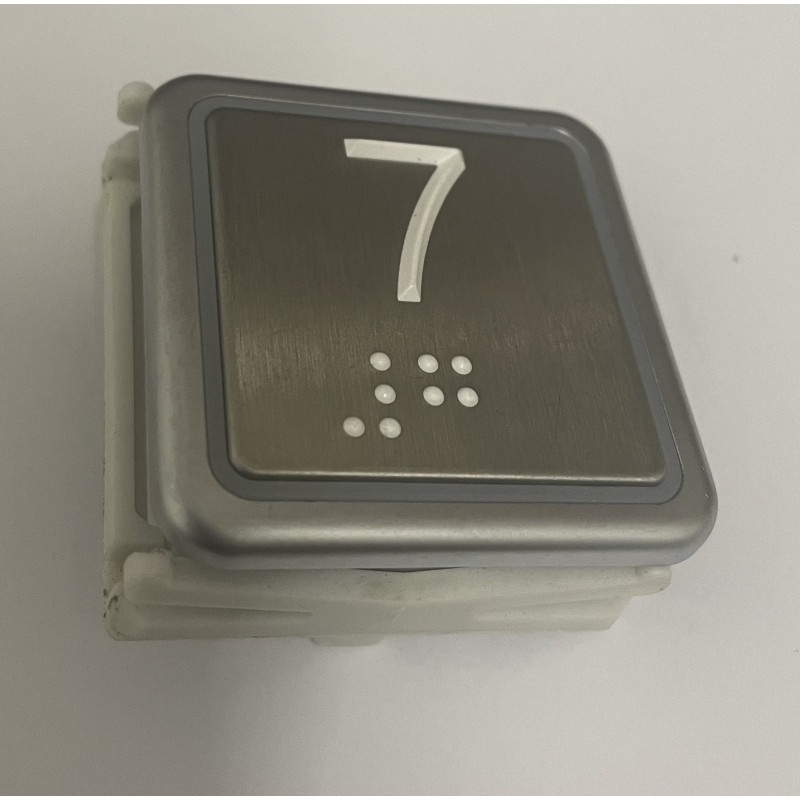 10080053 BOUTON THYSSEN SM1+ "7" BLANC