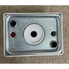 10074155 BOUTON  POUSSOIR ROUGE THYSSEN CEHAM SQ THY-200 1L