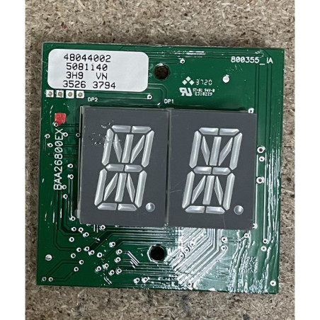 BAA26800EX2 CPI - 16 SEGMENTS RED OTIS