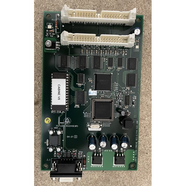 744 522 121 CARTE MICRO CABINE MCI  THYSSEN