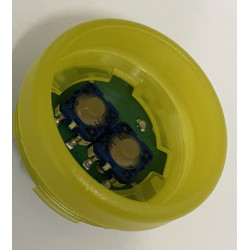 BOUTON BASE,CAR ALARM F2KALM AMBER - KM804343G18