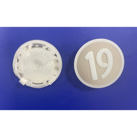 KM804340G019 PASTILLE KONE BLANC "SYM "19