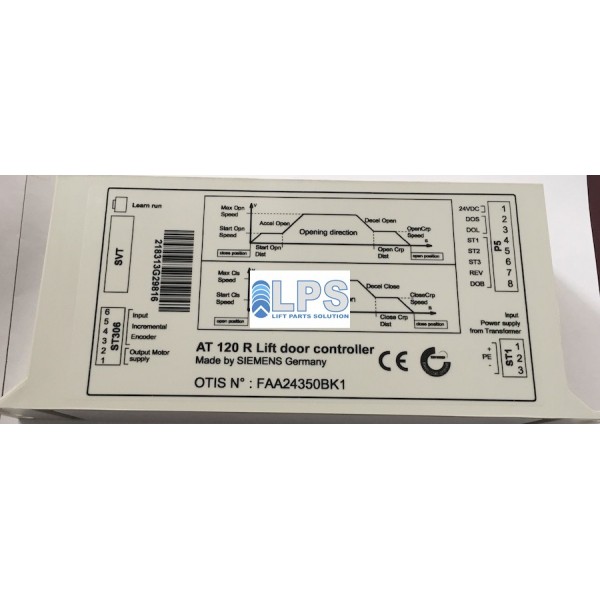 FAA24350BK1 DOOR CONTROLER 900GMP (AT120) FOR PAX DOOR  OTIS