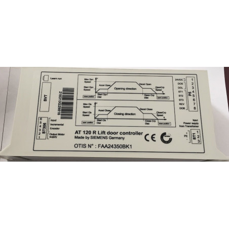 FAA24350BK1 DOOR CONTROLER 900GMP (AT120) FOR PAX DOOR  OTIS