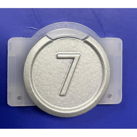 KM720205G07P  KM720205G07 PUSH BUTTON,METAL SYMBOL "7" KONE
