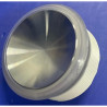 FAA25090AD311   DRUCKKNOPF EDELSTAHL GEBUERSTET LEUCHTRING ROT MCS  OTIS