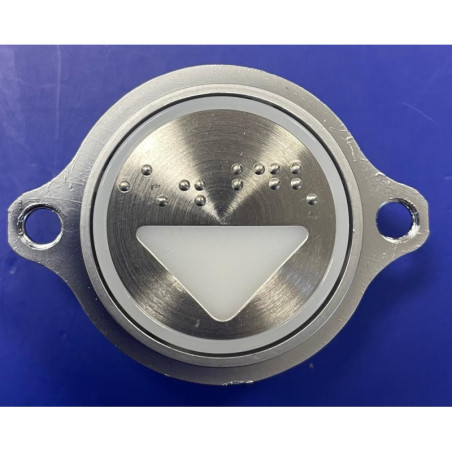 KM863052G069H092 BOUTON KDS STD,RND FLSH RE SBS BAS KONE