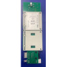 STRIP ETAGE PIAGORA 2B 1C D2F 24V BLEU/BEEP DMG