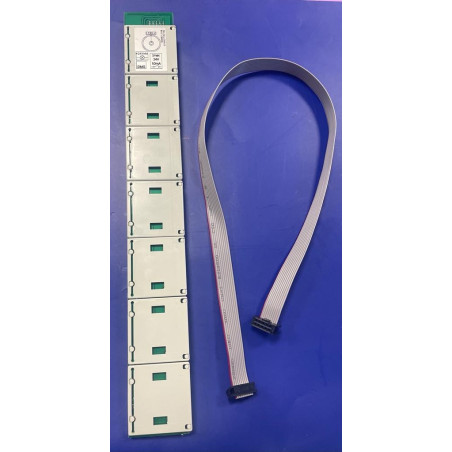 B0000340B.7C0  STRIP CABINE PITAGORA 7B 1C D2F 24V BLEU DMG