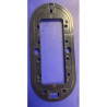 KM772800H01 PLAQUE ARRIÈRE RONDE EN PLASTIQUE LCS KDS50 KONE