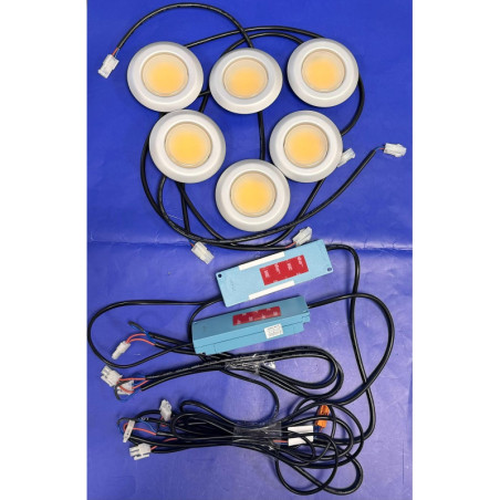 KM970063G02  KIT DE 6 SPOT ROND A LED KONE