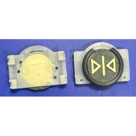 KM720246G57 BOUTON POUSSOIR SIGMA  LCE SYMBOLE BICOLORE OUVERTURE PORTE KONE