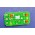 Circuit blocage bouton palier Design's-  182706 seq2 qa ka/ks tab-s vert SCHINDLER