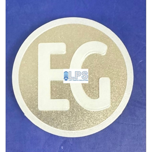 KM804340G151  PASTILLE MILKY BLANC SYM "EG" KONE