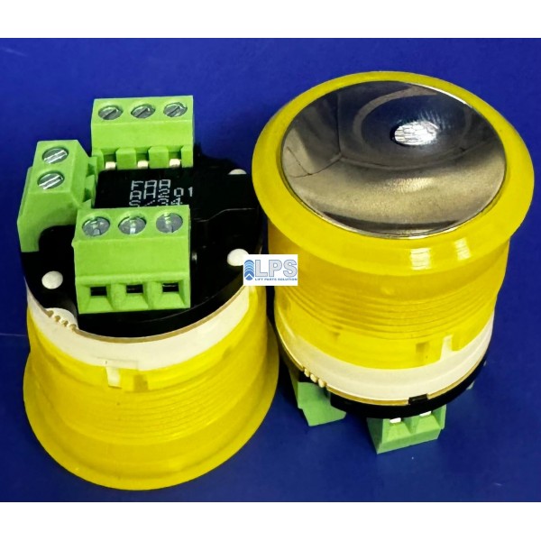 FAA25090J117  / FAA25090AH201  BOUTON ALARME AVEC LED JAUNE OTIS