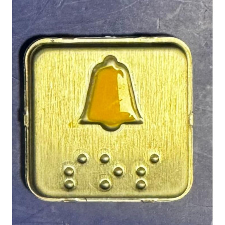 10074188 TOUCH PLATE CEHAM C/BRAILLE (ALARM) THYSSEN