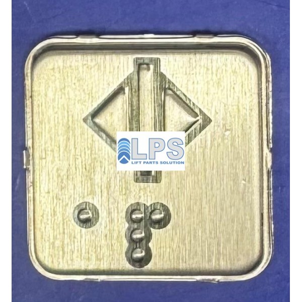 10074219 - TOUCH PLATE CEHAM C/BRAILLE  ( OUVERTURE PORTE  ) THYSSEN