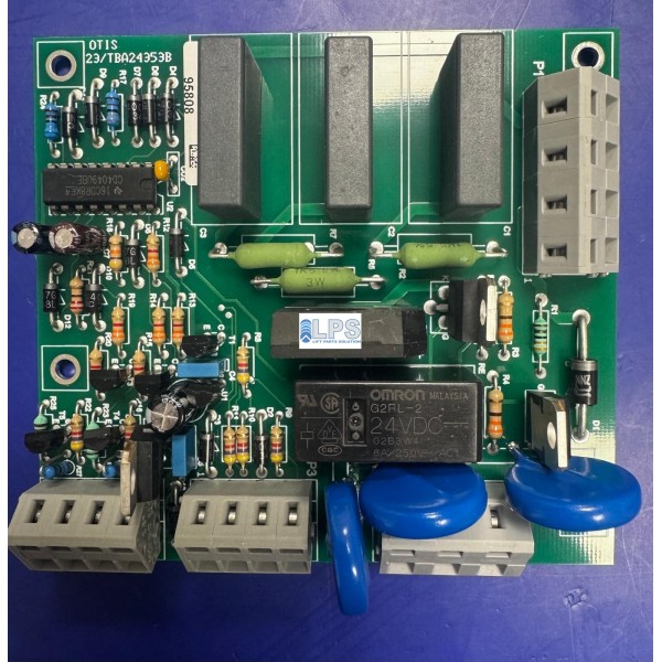 TBA24353B1 CARTE FREIN ELECTRONIQUE 380-415V POUR OP. 9550 OTIS