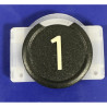 KONE KM720246G01 PUSH BUTTON,LCE BICOLOUR SYMBOL" 1 " KONE