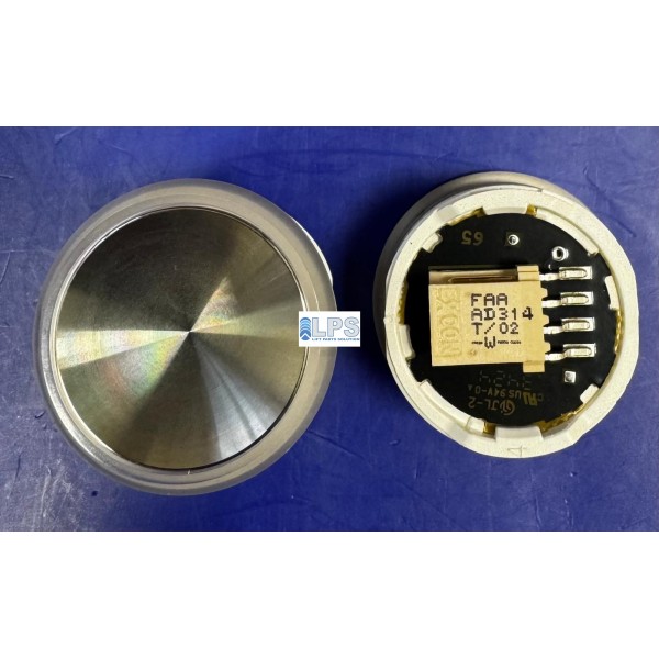 OTIS   FAA25090AD314  BUTTON CHROM BRUSHED WITH WHITE LED MCS) OTIS