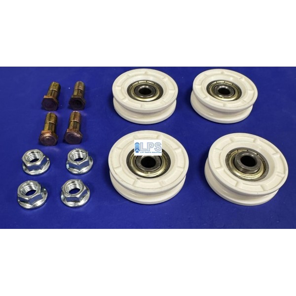 OTIS FAA5390A14 KIT DE 4 GALETS PORTE PAX OTIS