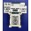 Floor BDU 1Pushbutton White-Blue 24 DMG