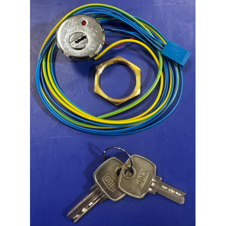 OTIS FAA431AN31-SH2   KEYSWITCH, CHROME FINISH WITH RED LED OTIS