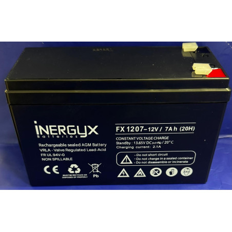 OTIS ACA0159  BATTERY 12 VOLTS - 7 AH