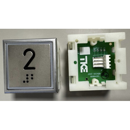 BOUTON THYSSEN STEP MODULE  CLASSIC BLEU  AVEC BRAILLE (2)