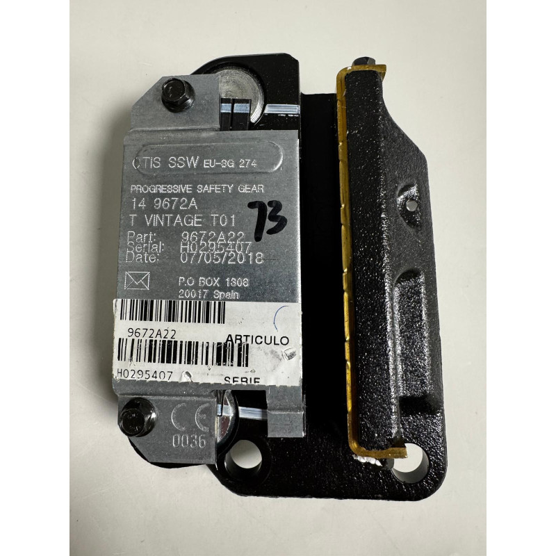 OTIS 9672A22 PRISE PROGRESSIVE LH OTIS