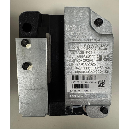 OTIS A9672D11  RIGHT HAND PROGRESSIVE SAFETY GEAR OTIS