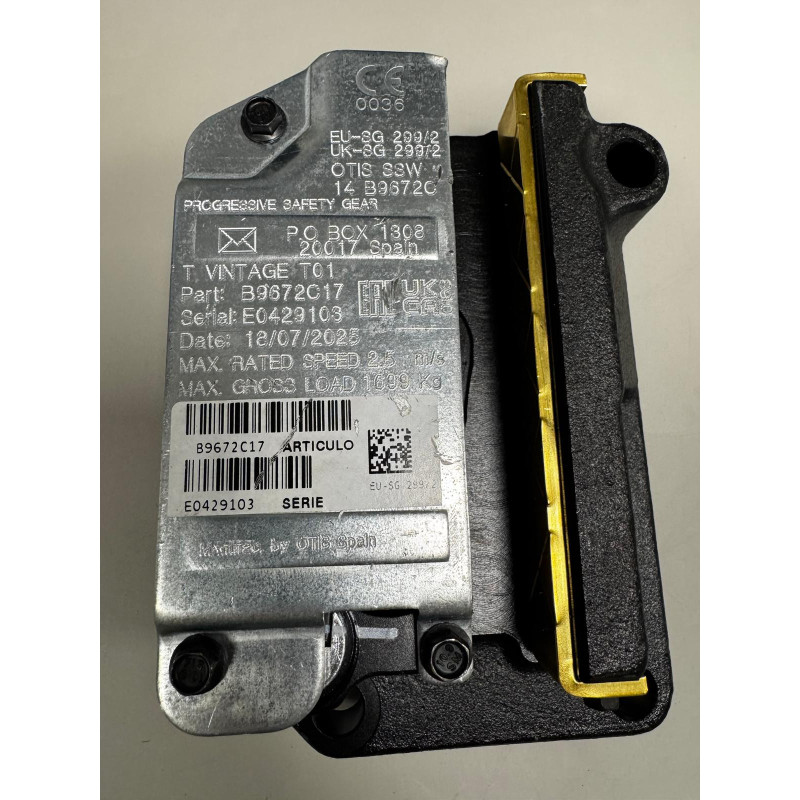 OTIS B9672C17 PRISE PROGRESSIVE LH OTIS