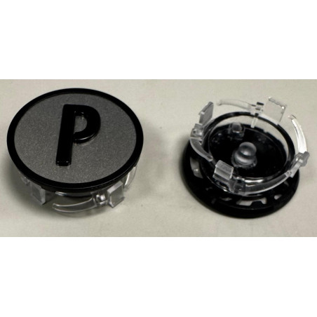 KONE KM801055G135 PRESSEL, SORTIE PRINCIPALE GRIS TACTILE  SYM P KONE