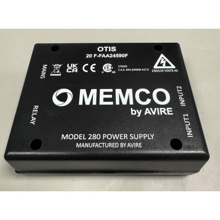 OTIS FAA24590F1 POWER SUPPLY MEMCO 280