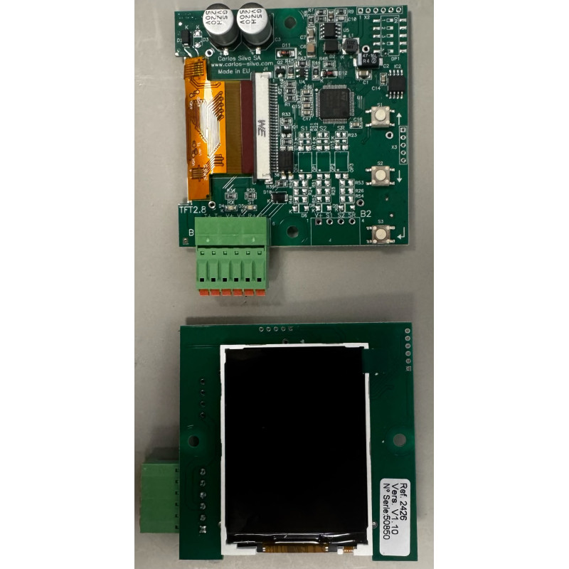CARTE CAROS SILVA TFT 2,8