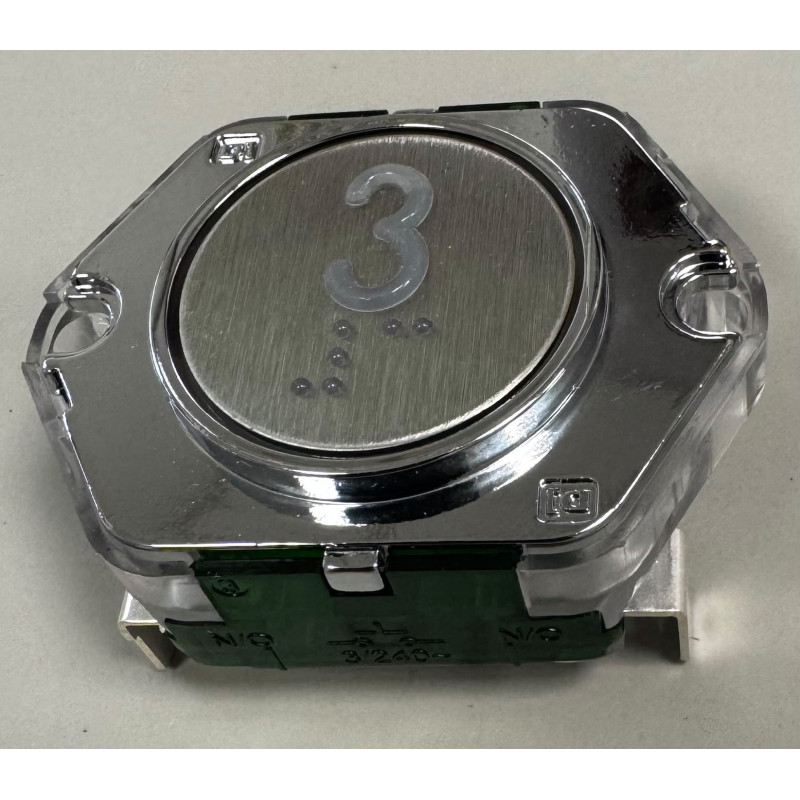 DEWHURST US95 BUTTON LEGEND "3"