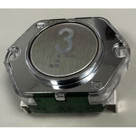 DEWHURST US95 BUTTON LEGEND "3"