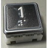 10078690 BUTTON  THYSSEN  "1"  BRAILLE